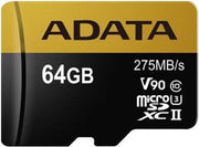 ADATA Premier ONE V90 flashgeheugen 64 GB MicroSDXC UHS-II Klasse 10