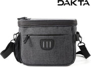 Dakta® Fietstas Stuur | Stuurtas Fiets | 5 Liter | Afneembaar | Grijs