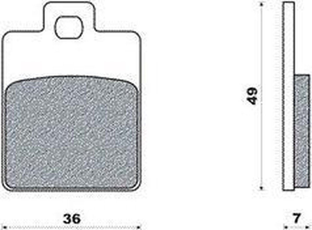 Remblokset Newfren FD0249 Piaggio Zip