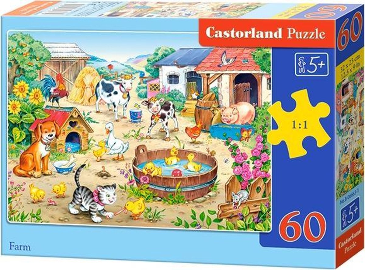 Farm - Legpuzzel - 60 Stukjes