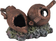 Aquarium Vasa kruiken - Bruin - 16 x 12 x 10.5 cm