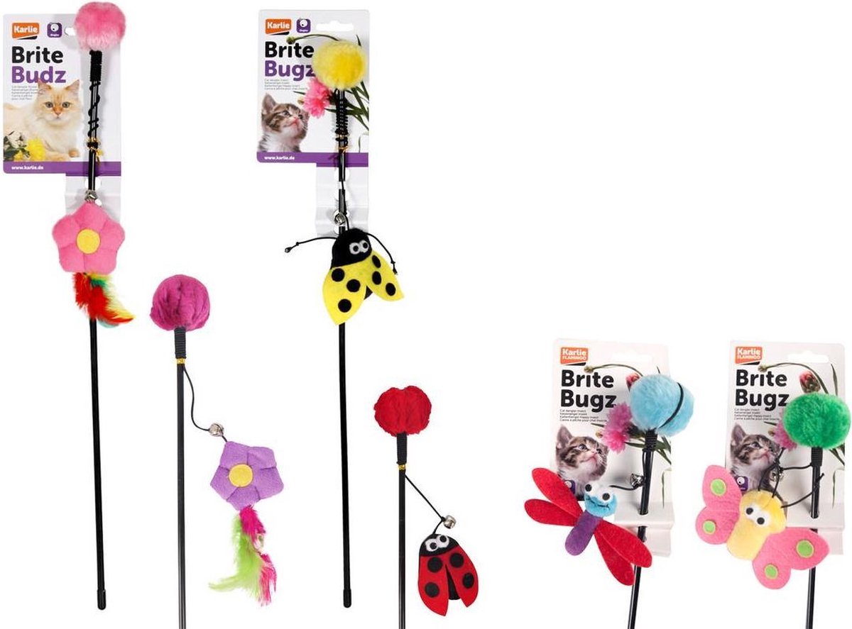 Cat dangler happy dragonfly
