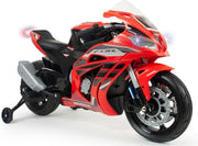Injusa Accuvoertuig Honda Racemotor 12v Rood