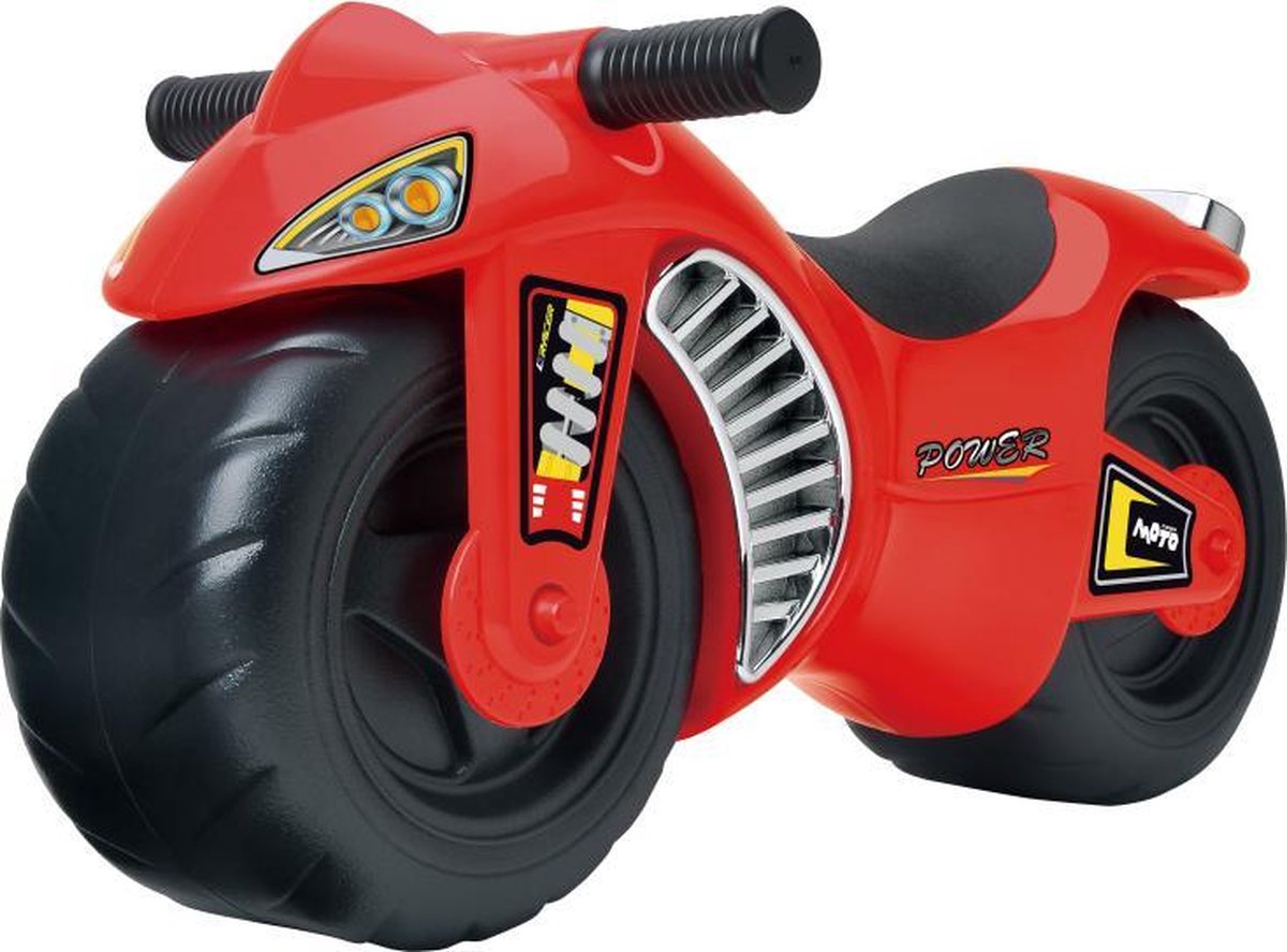 Playfun Loopfiets Motor Junior Rood