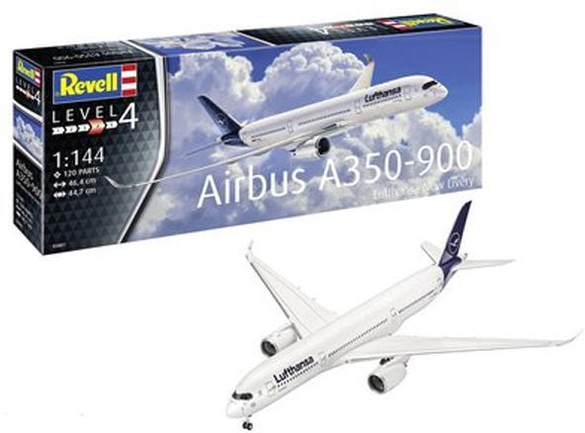 REVELL 1:144 Airbus A350-900 Lufthansa New Livery