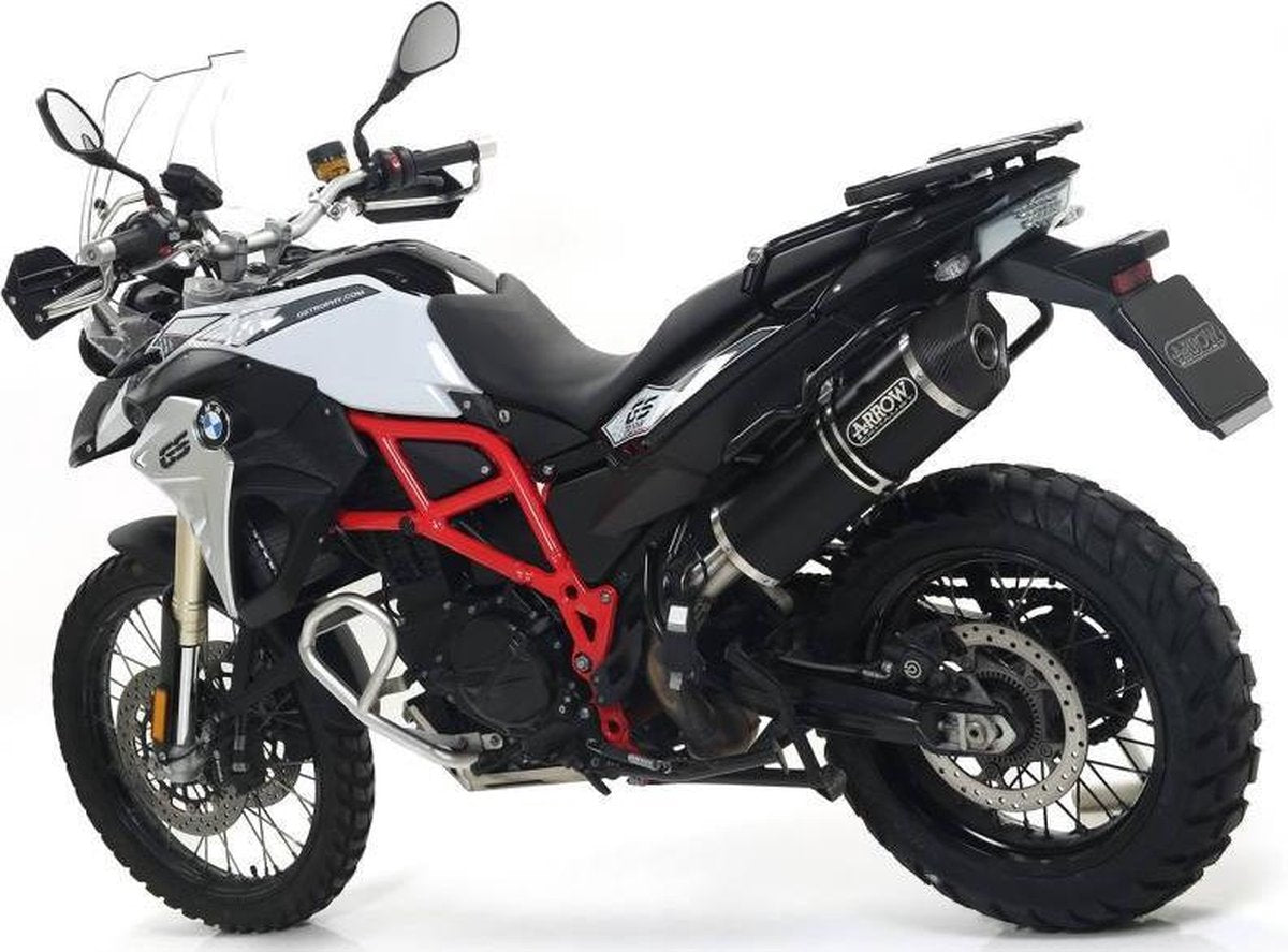 BMW F 650 / 800 GS adventure Arrow uitlaat alu dark
