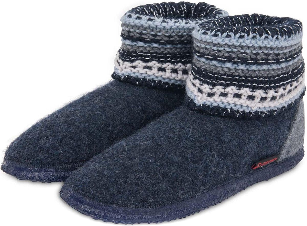 Giesswein Sloffen - Maat 36 - Vrouwen - navy
