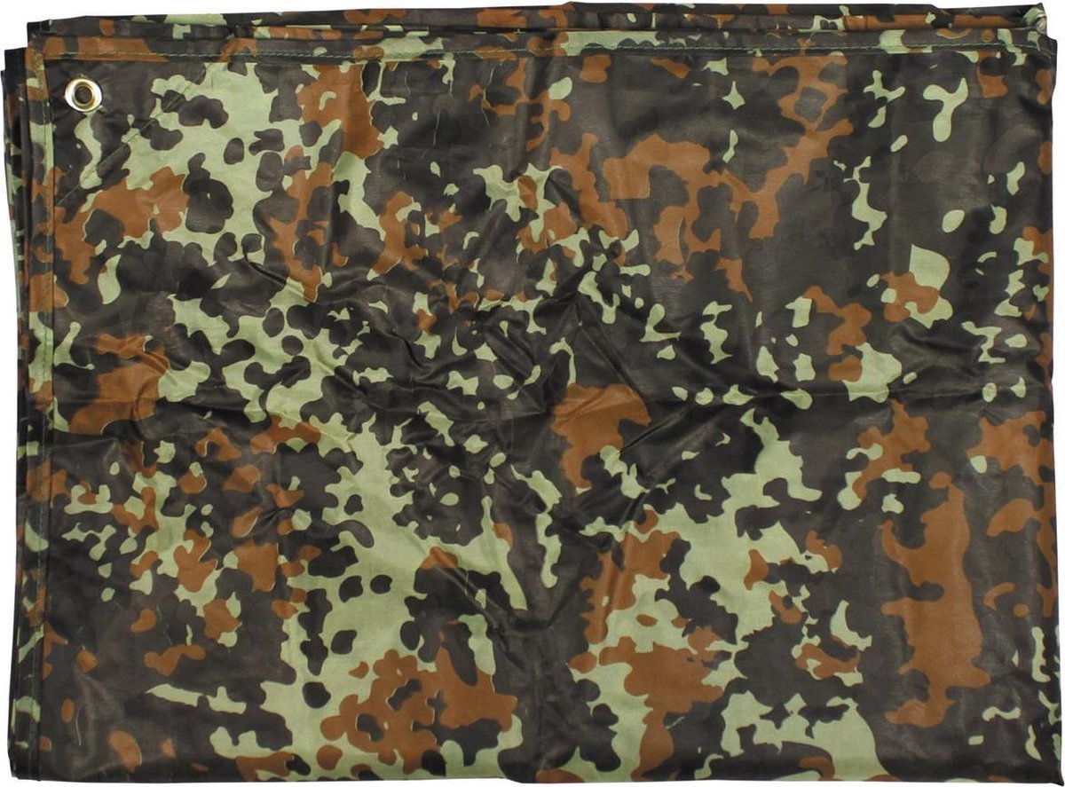 MFH - Dekzeil  -  "Tarp"  -  vlekcamouflage  -  ca. 200 x 300 cm