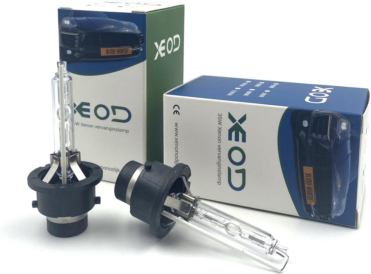 D2S Xenon Lampen 6000K Set Van 2 stuks