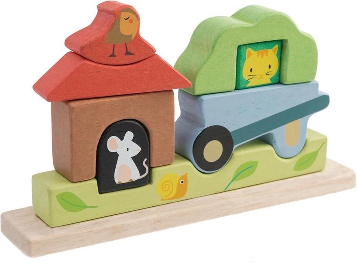 Puzzel magnetische tuin | Tender Leaf Toys
