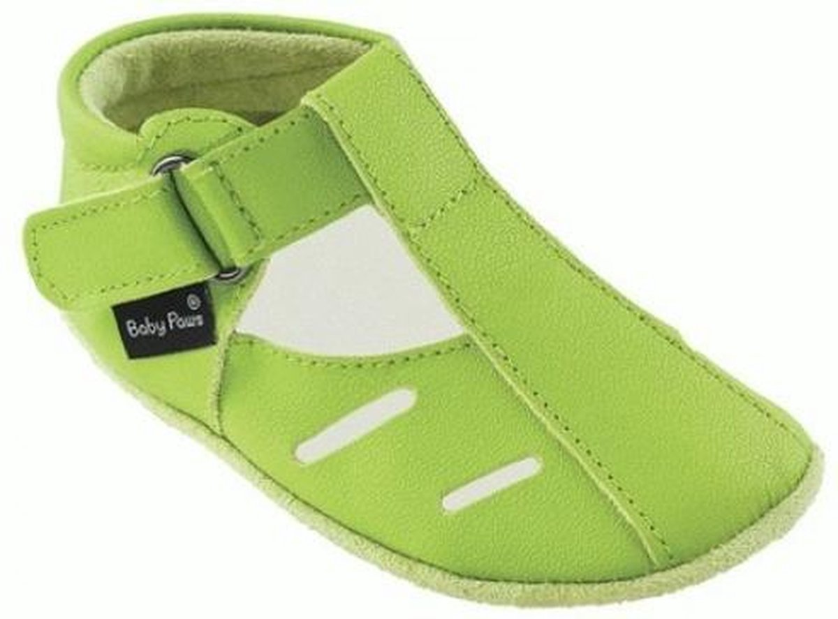 Baby Paws babyslofjes Sandal groen