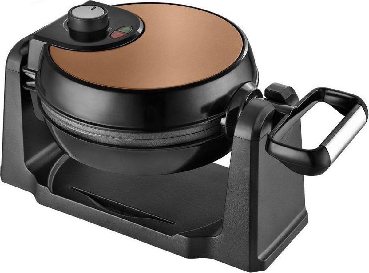 Wafelmaker - wafelijzer - 1000W - Team Kalorik - 180° Draaibaar