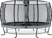 Trampoline EXIT Elegant Premium - 427 cm + net Deluxe - grijs