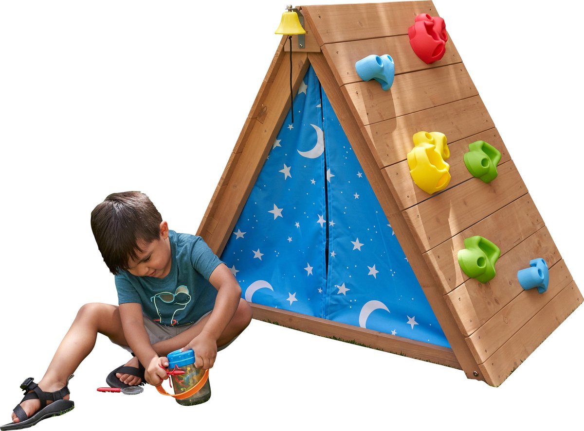 KidKraft A-FRAME HIDEAWAY & CLIMBER
