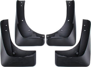4 STUKS Auto Auto Semi-rigide PVC Spatlappen Spatborden Spatbordbescherming voor 2014 BMW X5-versie