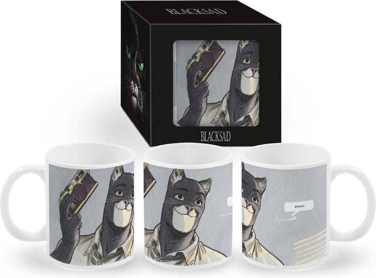 Blacksad - Boss mug 300ml black - Photographe