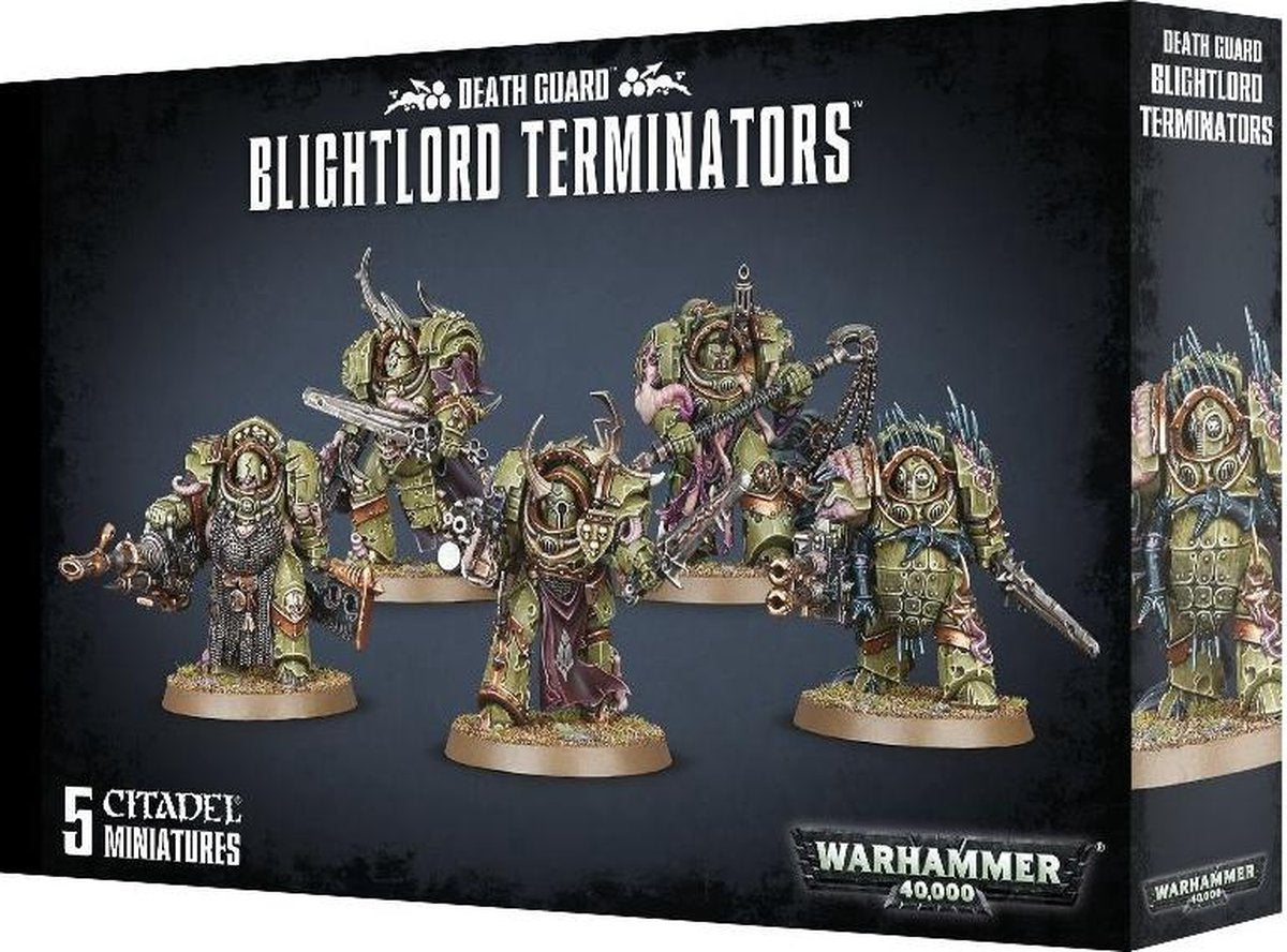 Warhammer 40.000 Death Guard Blightlord Terminators
