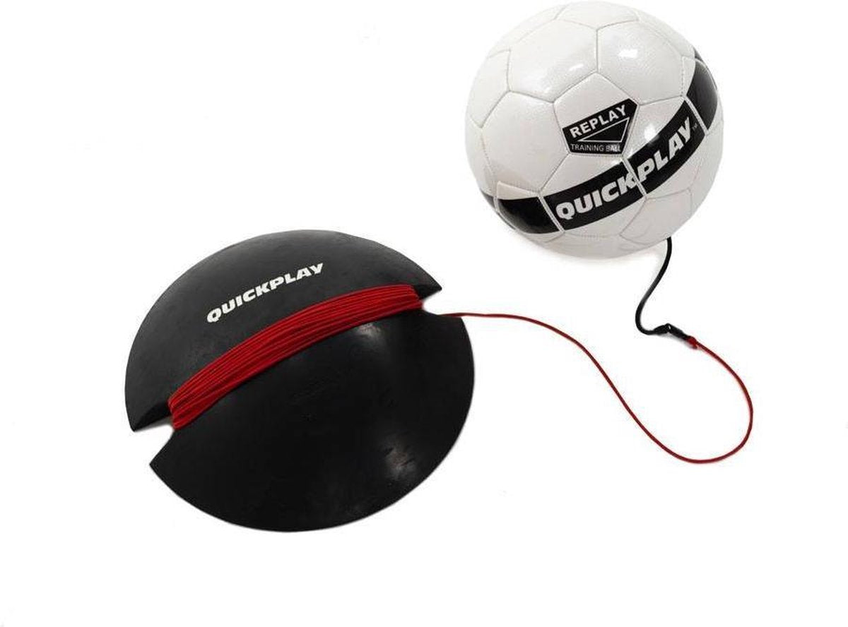 Replay Bal - Voetbal - Maat 5 - Max 20 meter - Anti knap elastiek