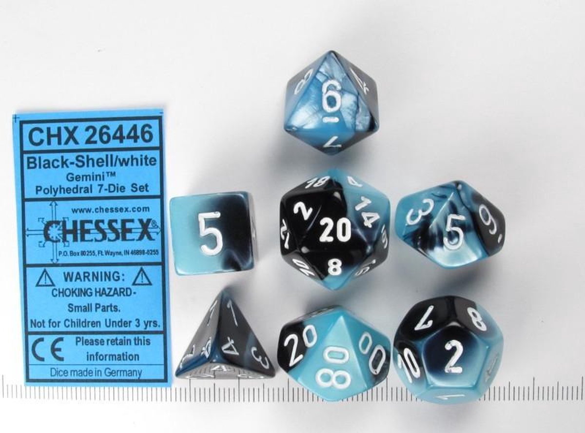 Chessex dobbelstenen set