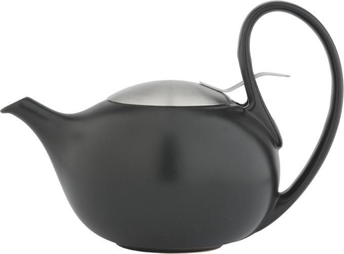 Bredemeijer Asia Jasmin Theepot - 0.9 l - Keramiek - Zwart