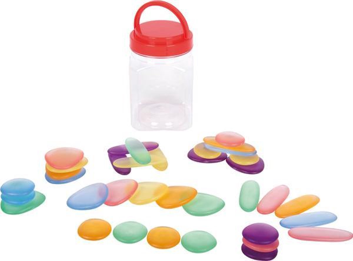 Pebbles transparant (kiezelstenen)