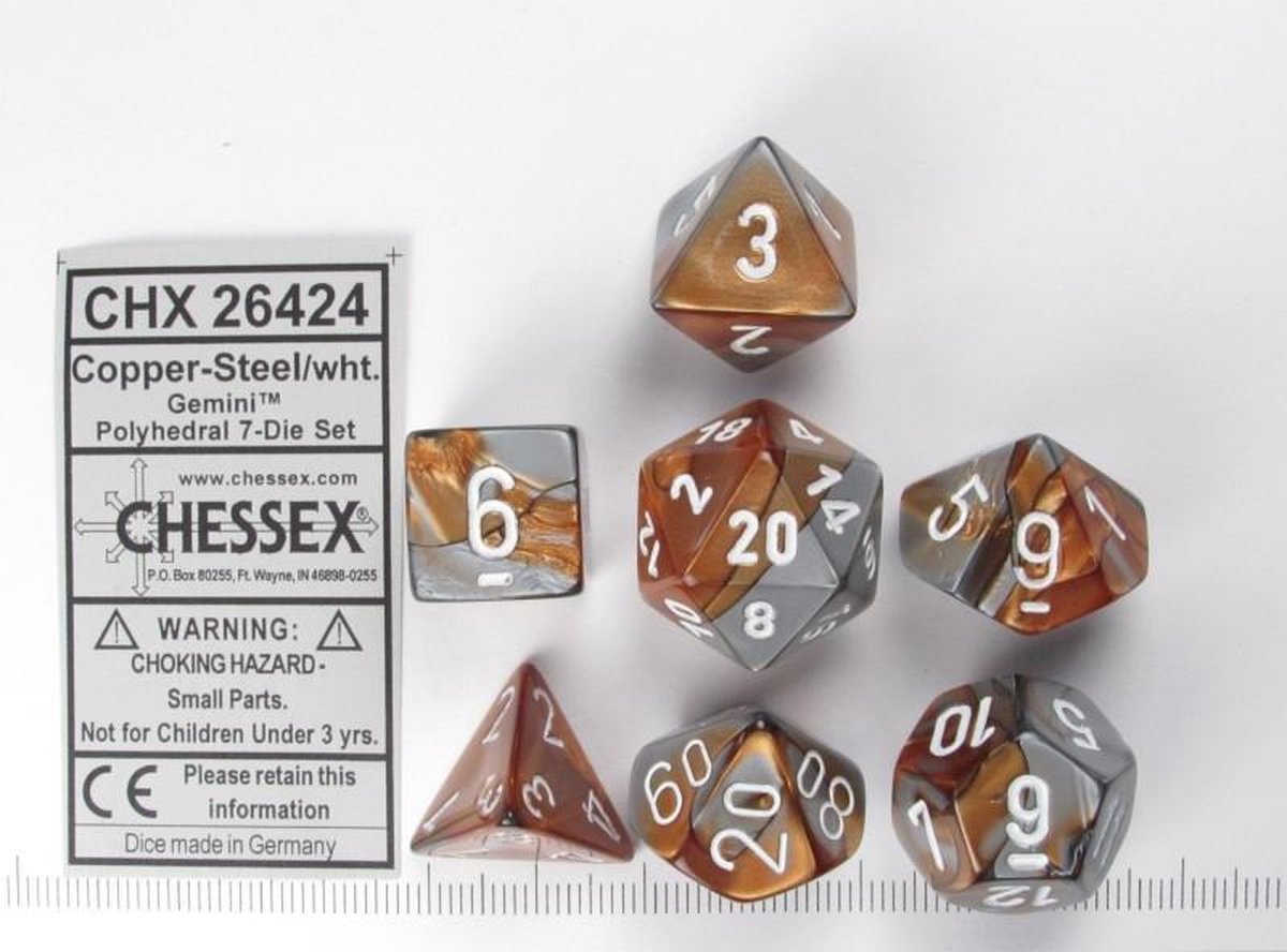 Chessex dobbelstenen set