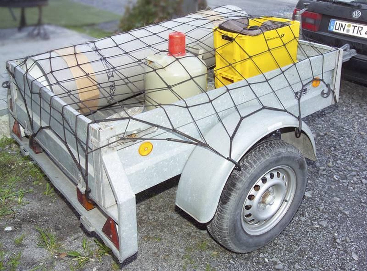 HP Autozubehör 25.165 Aanhangernet (l x b) 2.7 m x 1.8 m Elastisch
