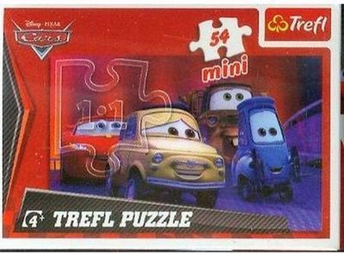 Mini - Cars 2 / 1 - 54 stukjes Puzzel