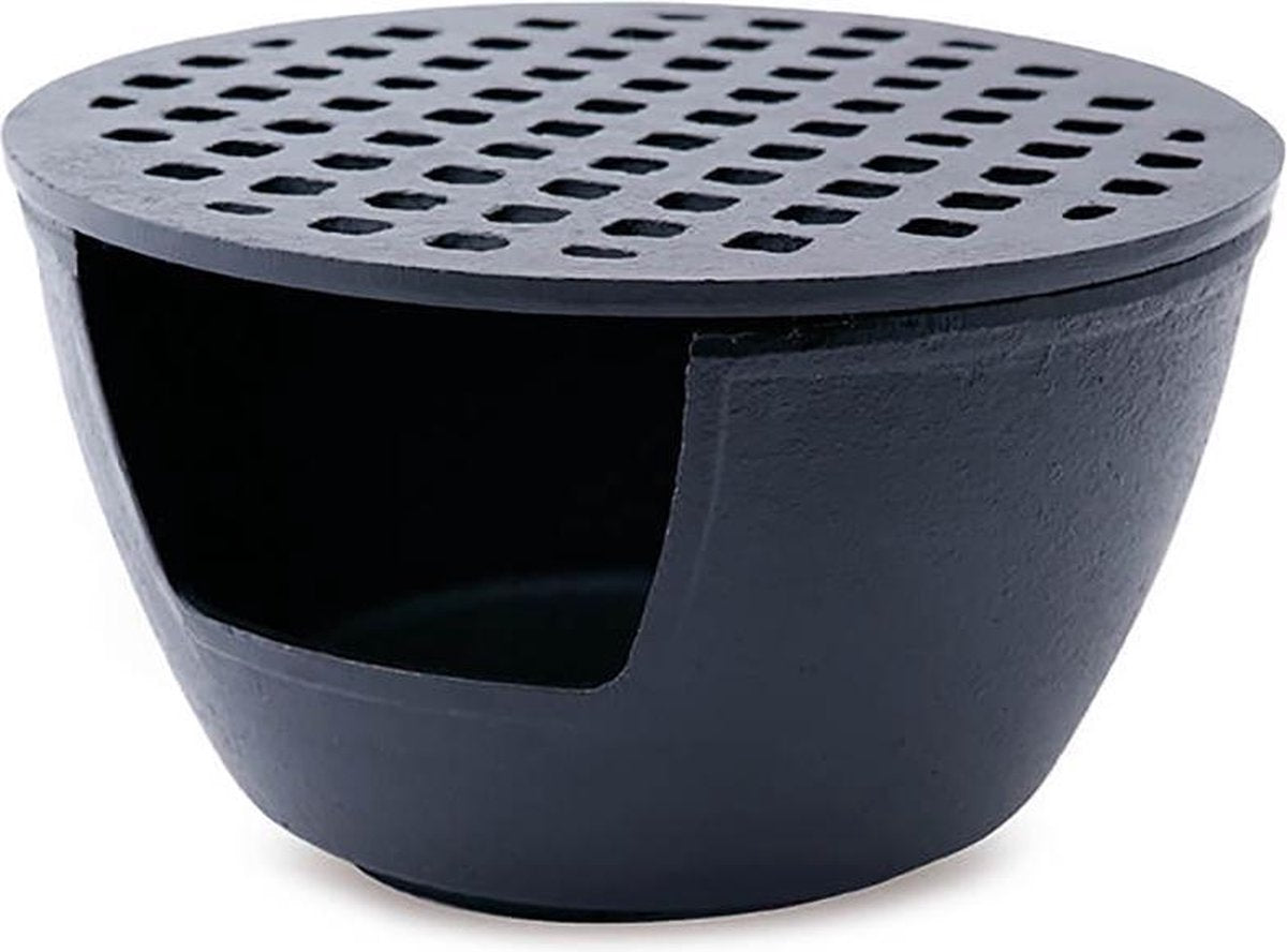 Thee warmhouder - Theepot verwarmer - Gietijzer "Hakone"- Zwart