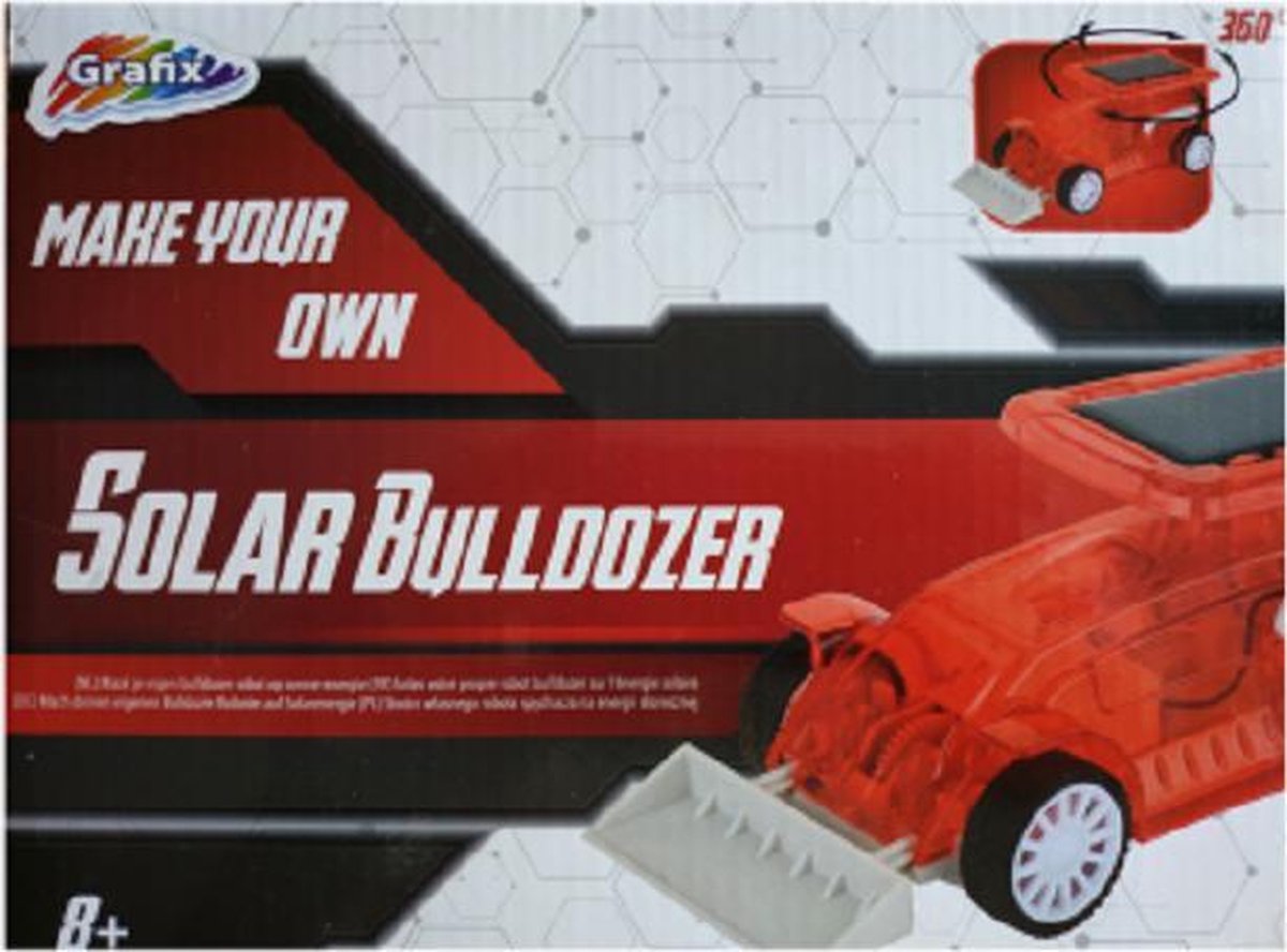 Grafix - Bouw je eigen robot Solar Bulldozer
