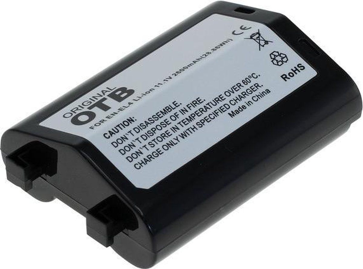 Batterij voor Nikon EN-EL4 / EN-EL4a Li-Ion