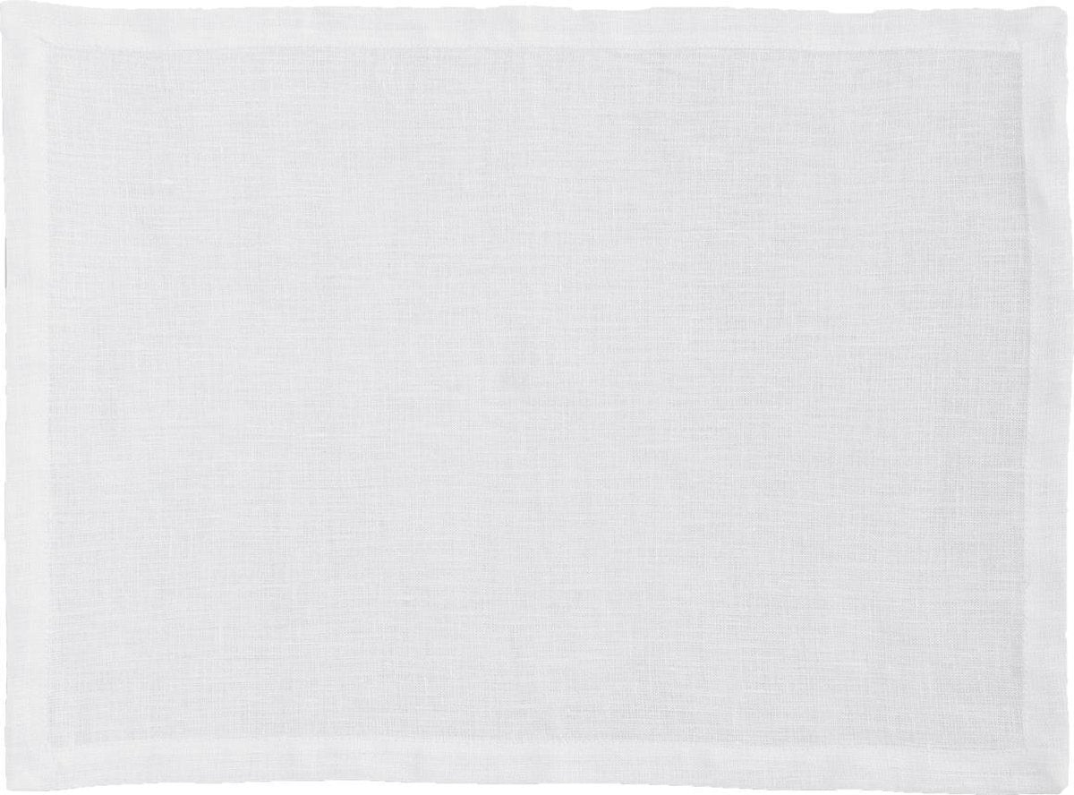 DDDDD Cabin Placemat - 4 stuks - White - 50 x 35 cm