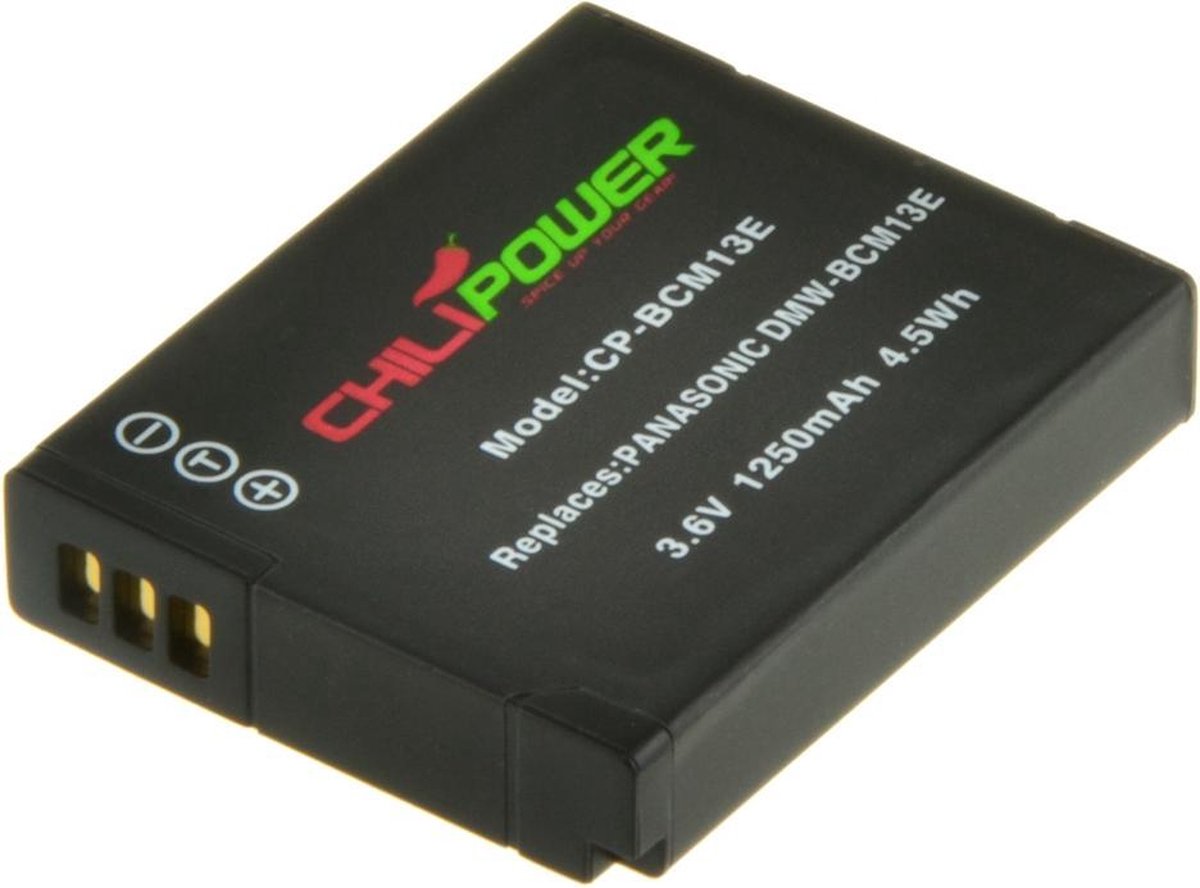 ChiliPower camera accu Panasonic DMW-BCM13E