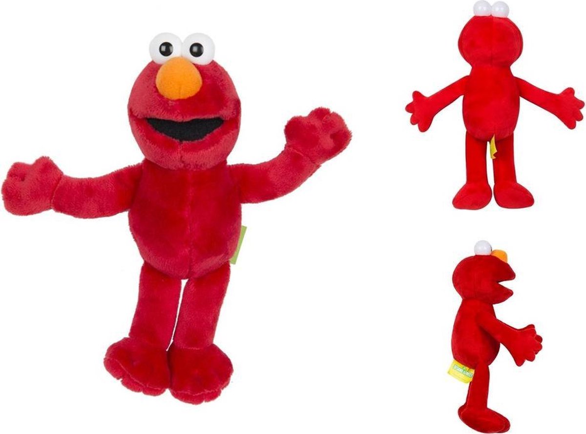 Elmo knuffel 64 cm - XXL Sesamstraat knuffel - Pluche speelgoed