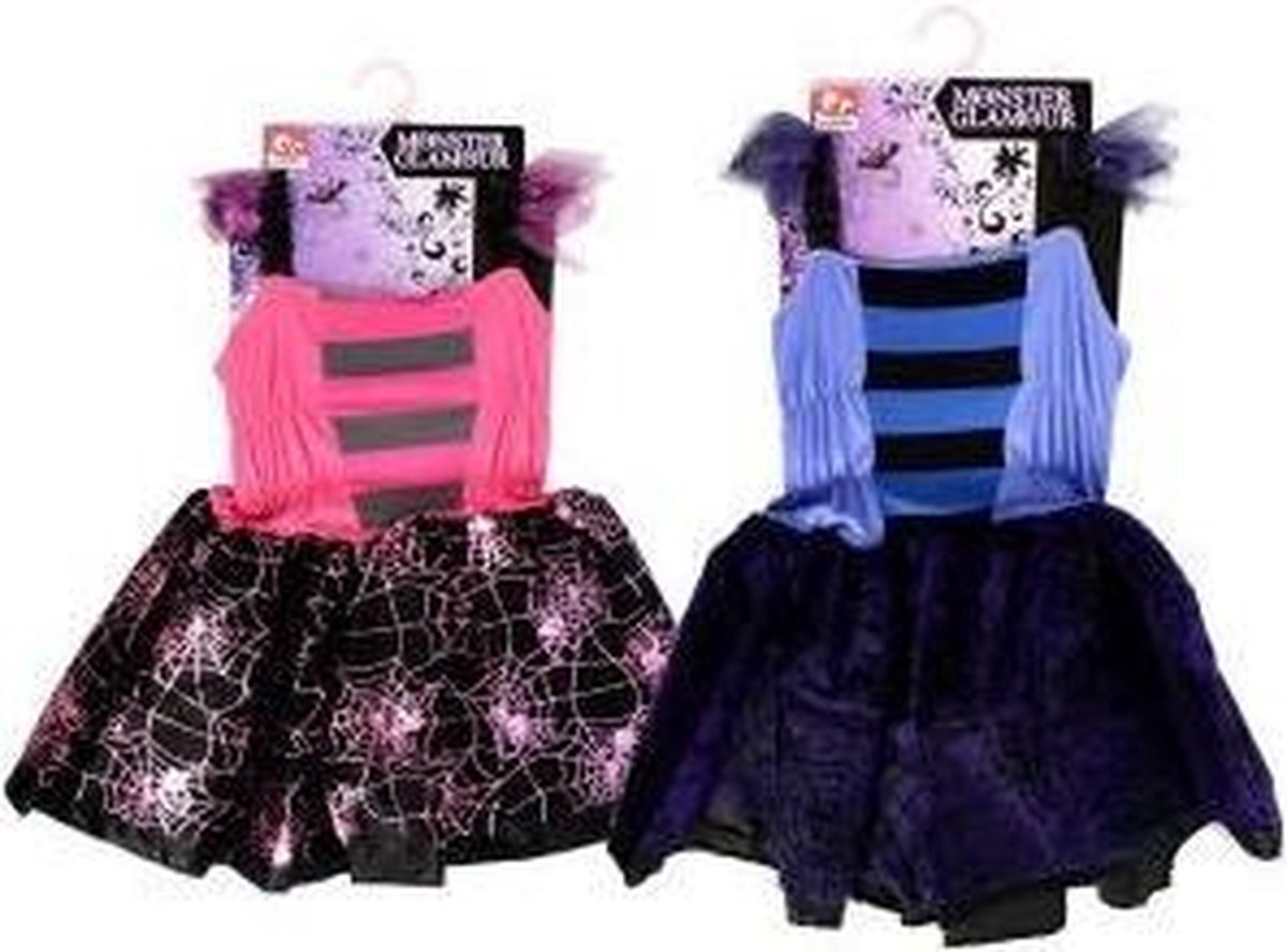 Slammer Monster Glamour Jurk 3-6 jaar Assorti