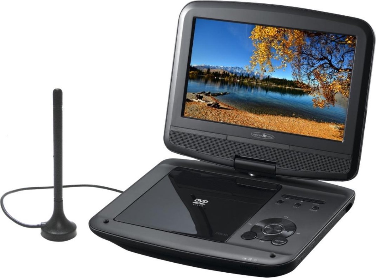 Reflexion Draagbare DVD-speler met 9 LCD-scherm en DVBT2 HD tuner