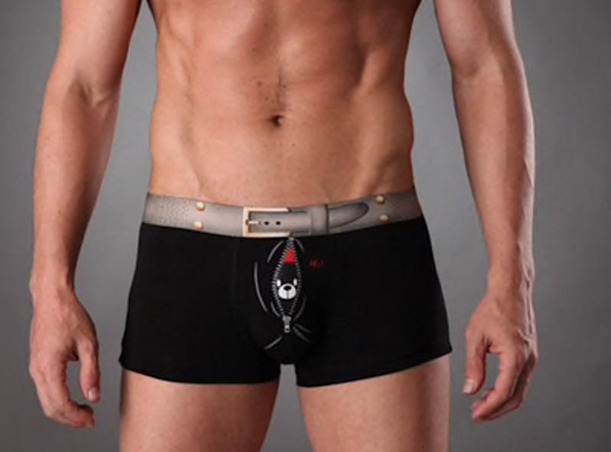 Fun boxershort Zwarte Beer - Out of the box (30168)