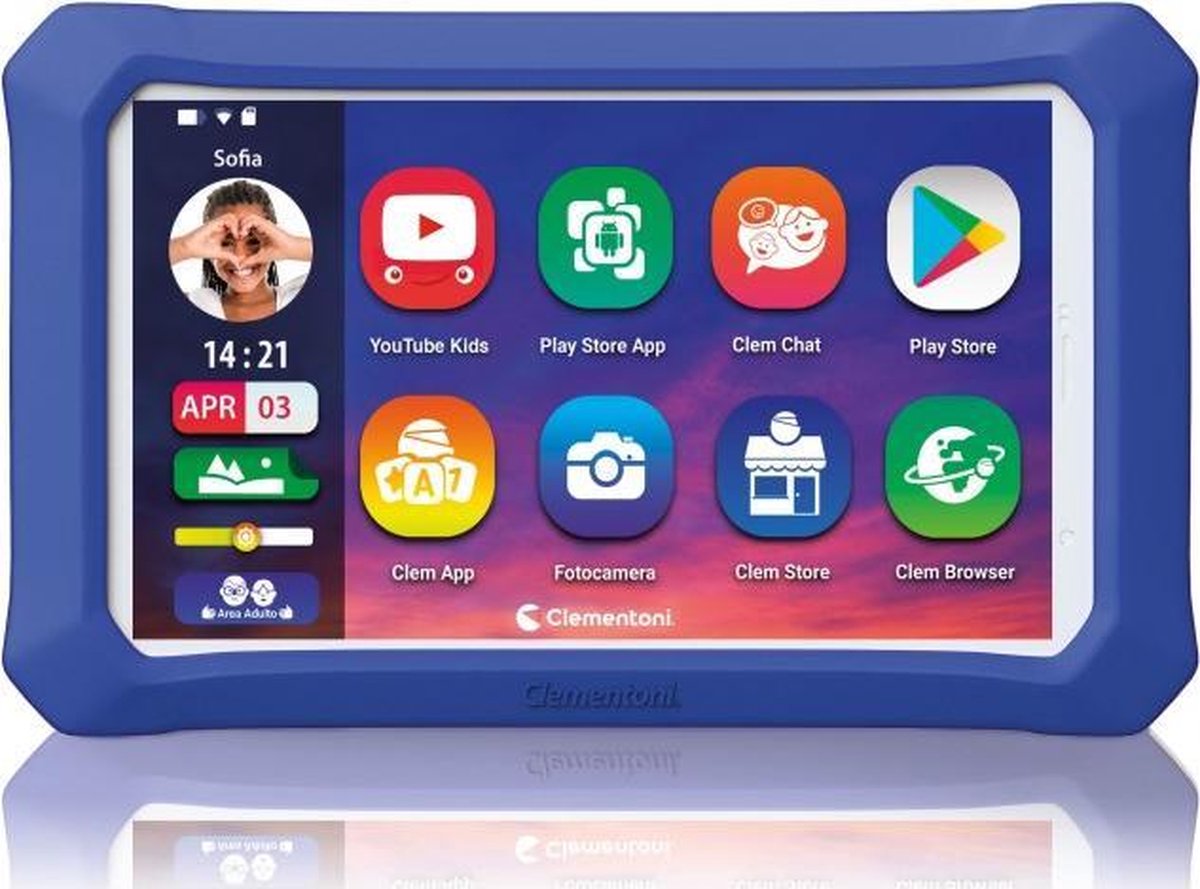 Clementoni 16623 - Kindertablet - 16GB - Blauw