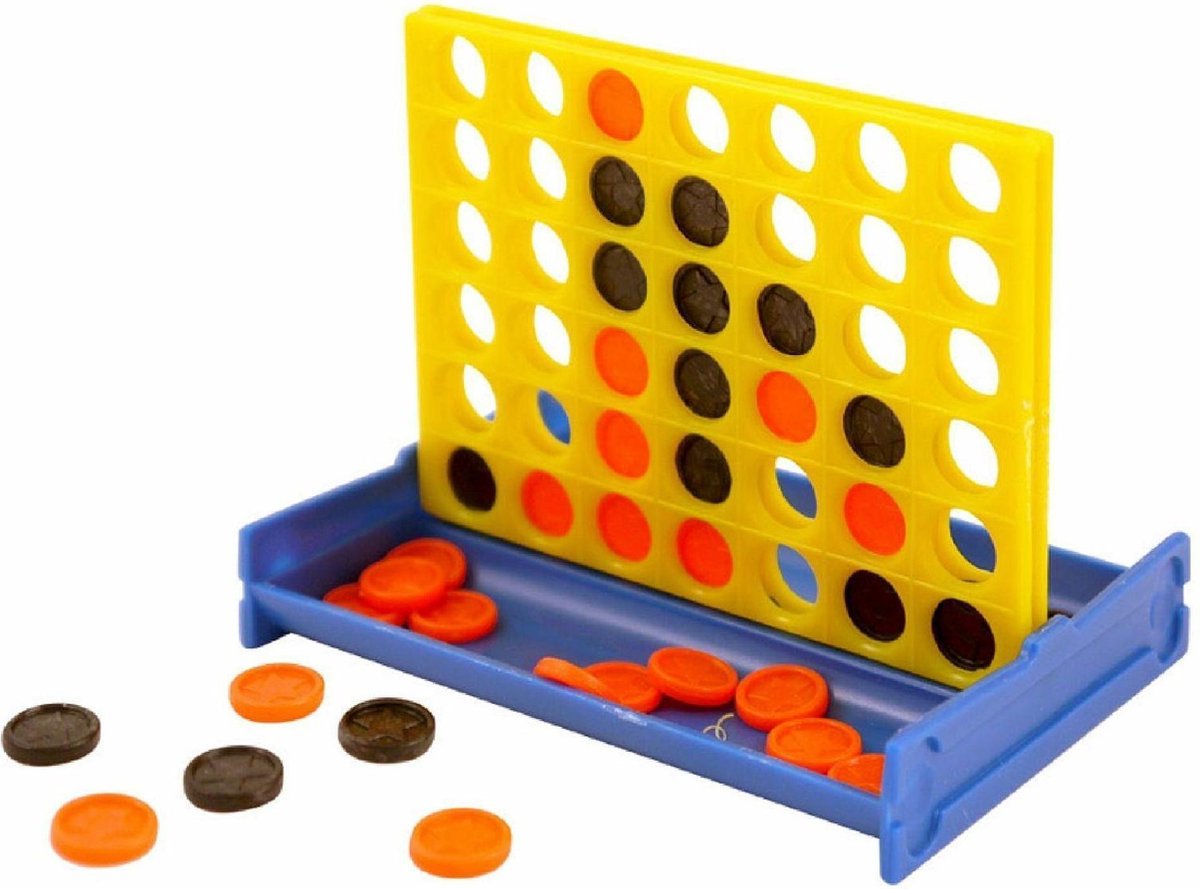 8 stuks - 4-op-een-rij spelletje / uitdeelcadeautjes