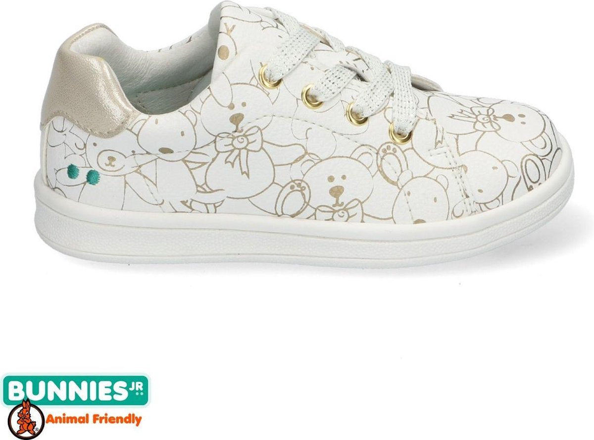 Bunnies Jr 220141 Lage sneakers - Meisjes - Wit - Maat 26