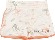 Ducksday - UV Zwembroek voor meisje - UPF50+ - Waikiki - 134/140