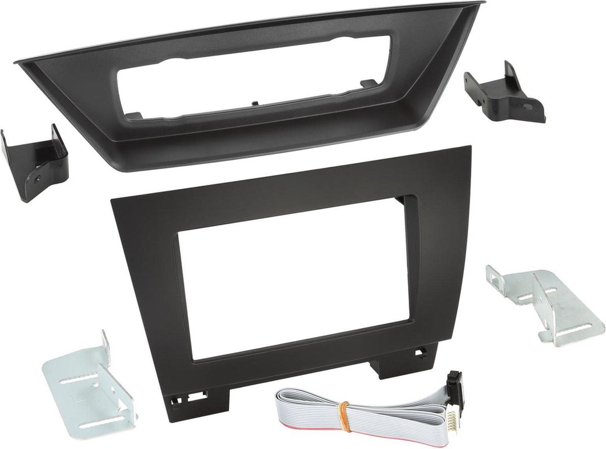 2-DIN Paneel BMW X1 2009-2015 Kleur: Zwart