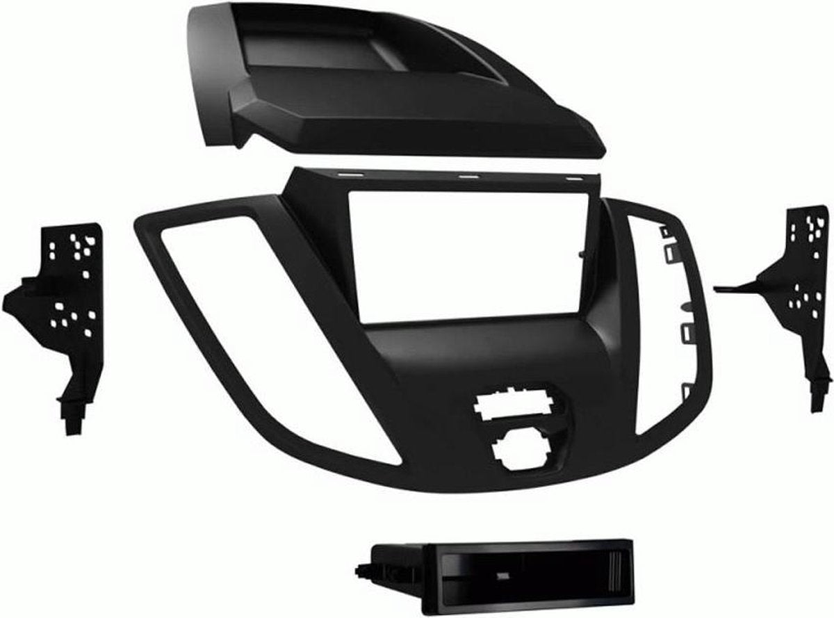 2-DIN frame ECO FRAME Ford Transit V363 2T 2015- Grey no dis