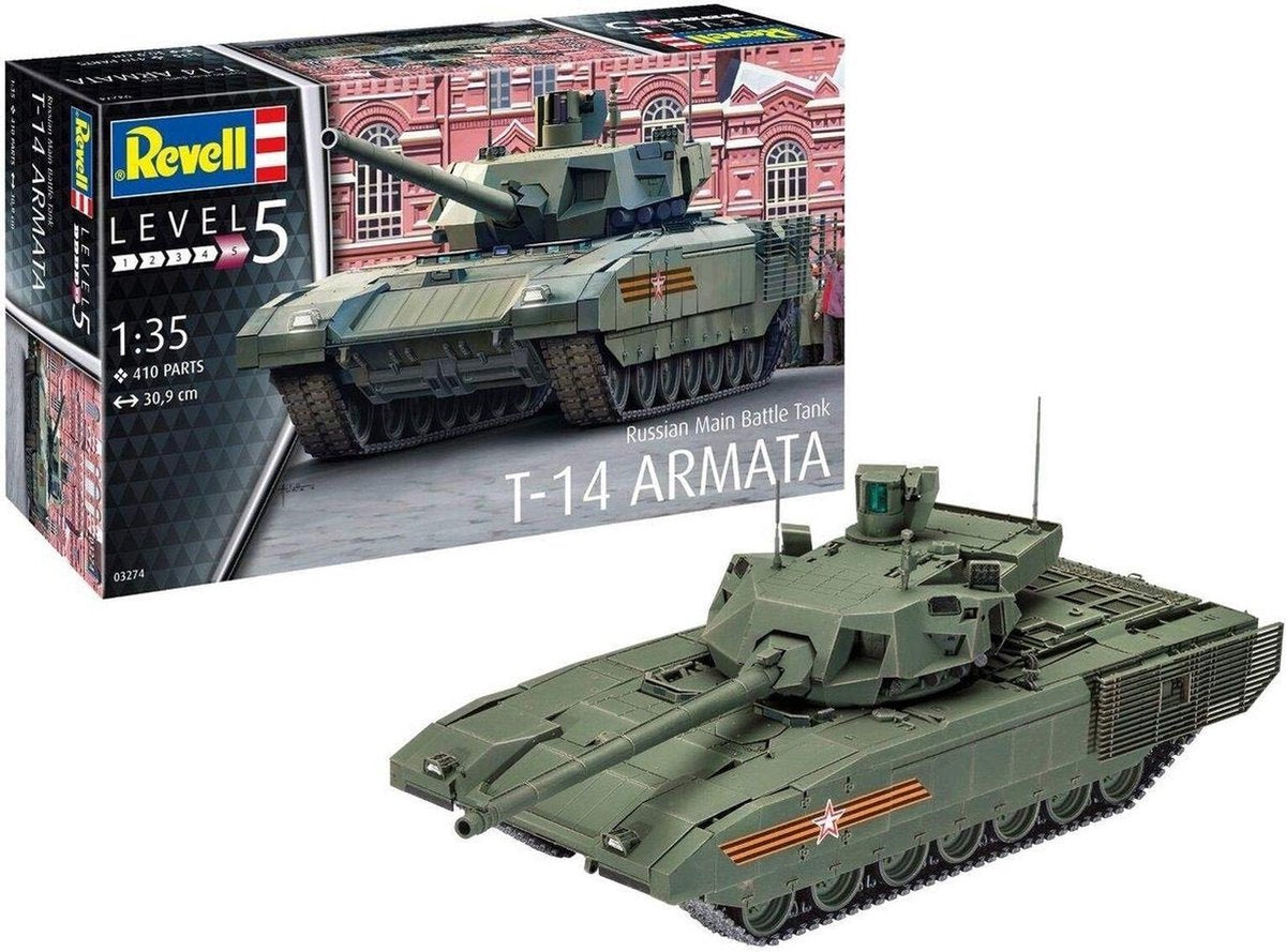Russian Main Battle Tank T-14 Armata - 1:35 - Revell