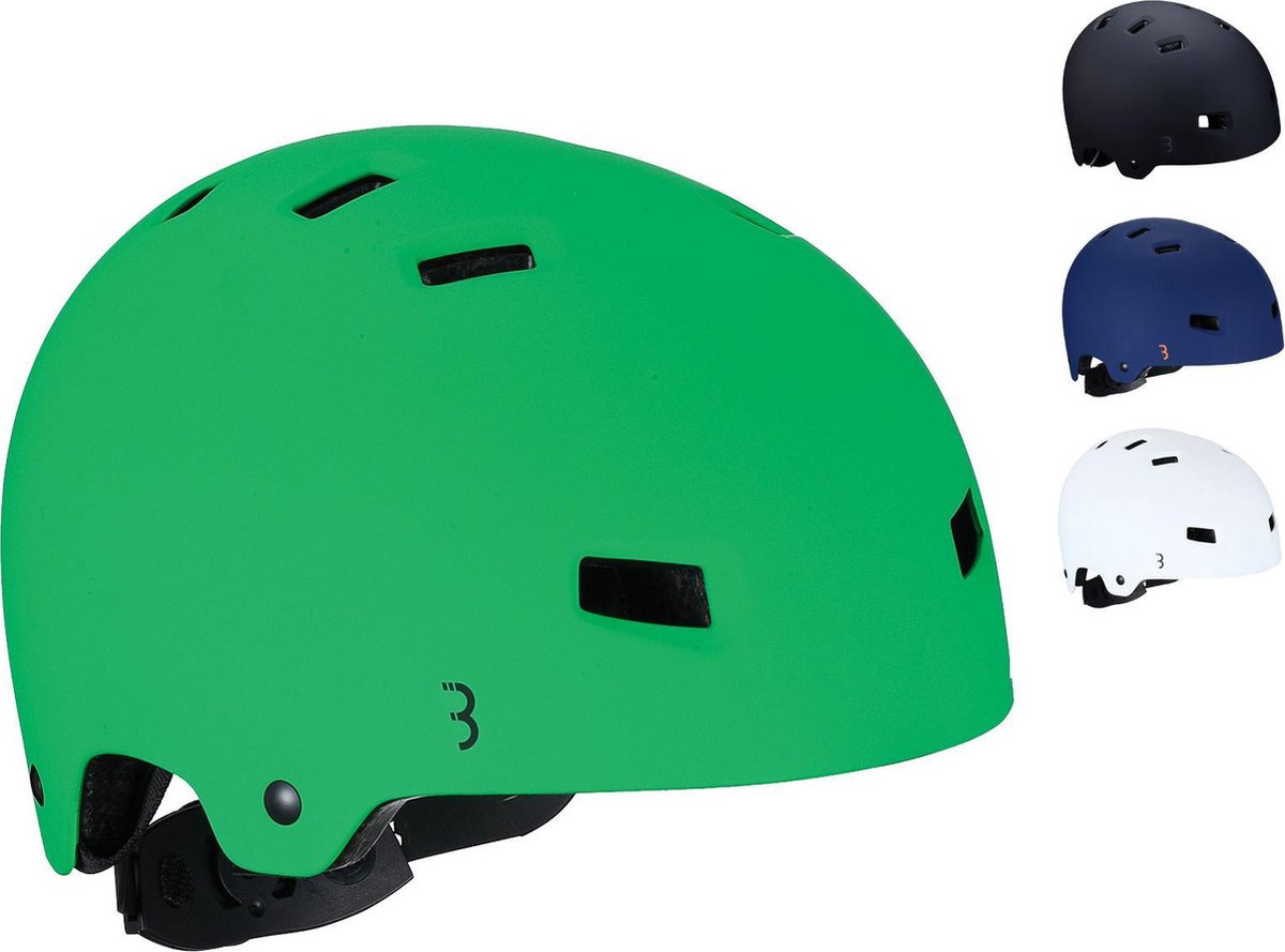 BBB Cycling Billy Fietshelm BHE-50 - Maat M - Mat Groen