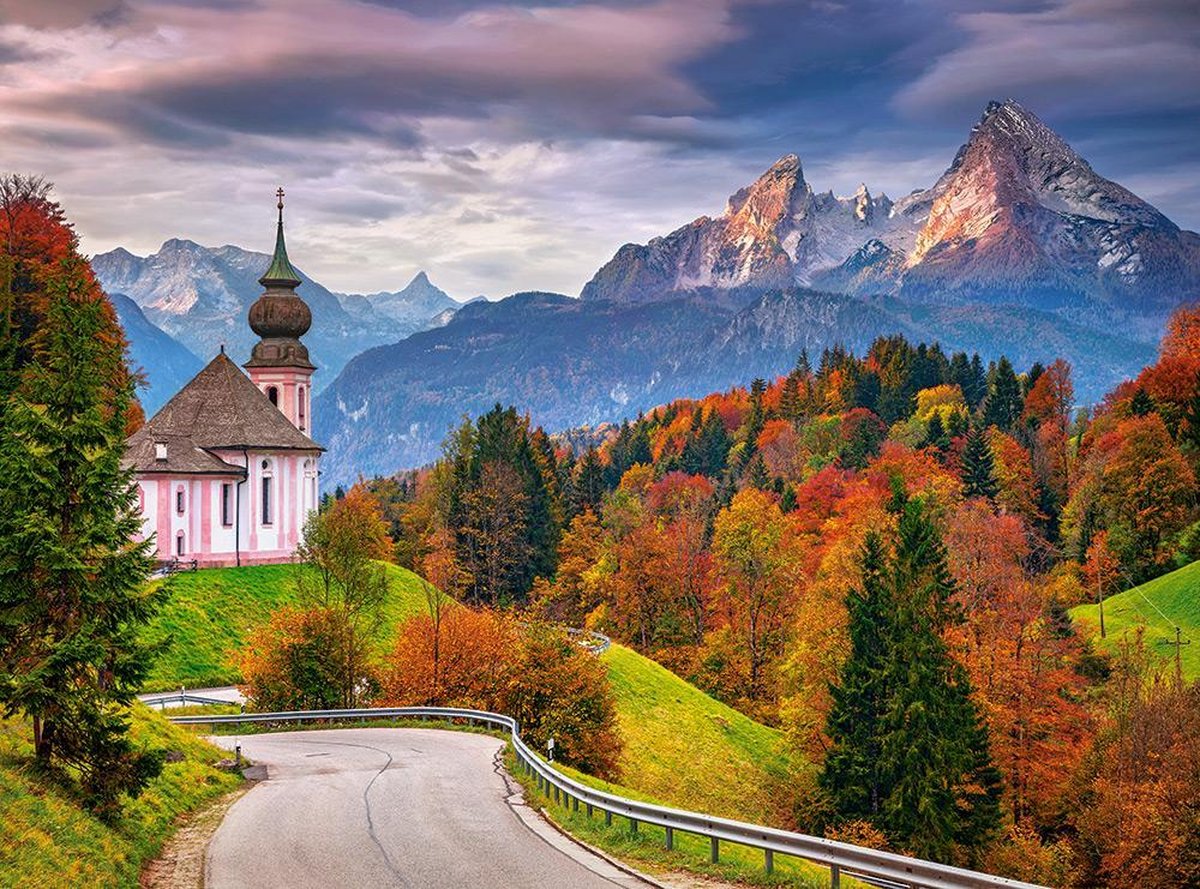 Herfst in de alpen Duitsland Puzzel 2000 Stukjes