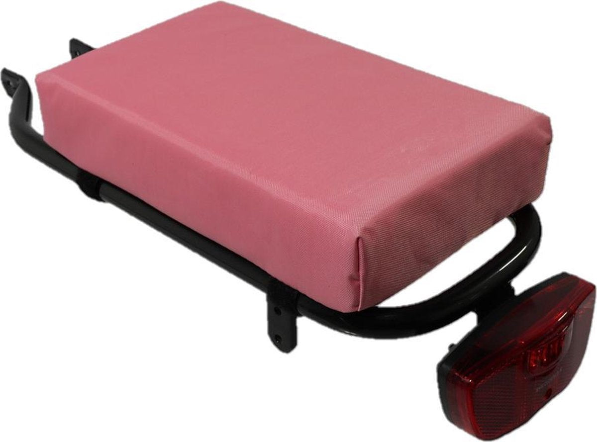 Hooodie Cushie enZo Petit Bagagedrager Kussen - Roze