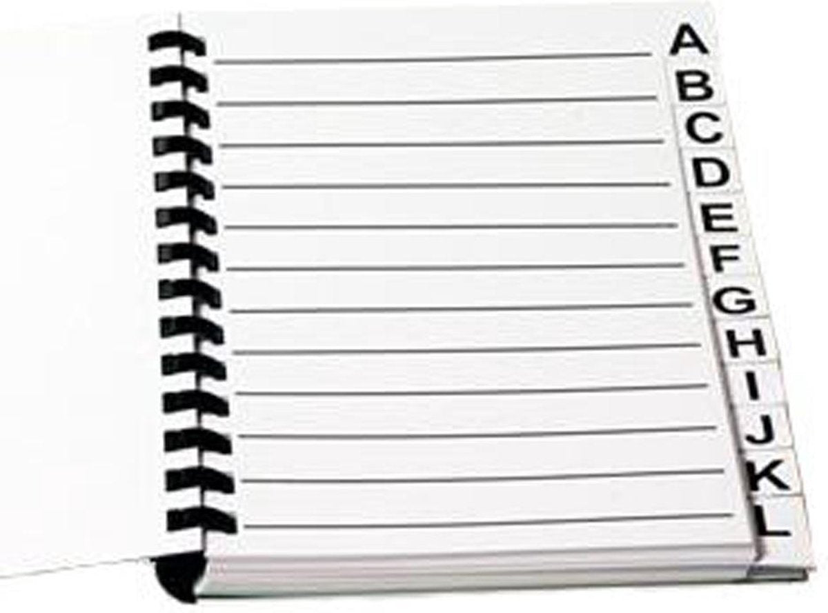 Slechtziend Grootletter Adresboek / Grootletter Telefoonboek A4