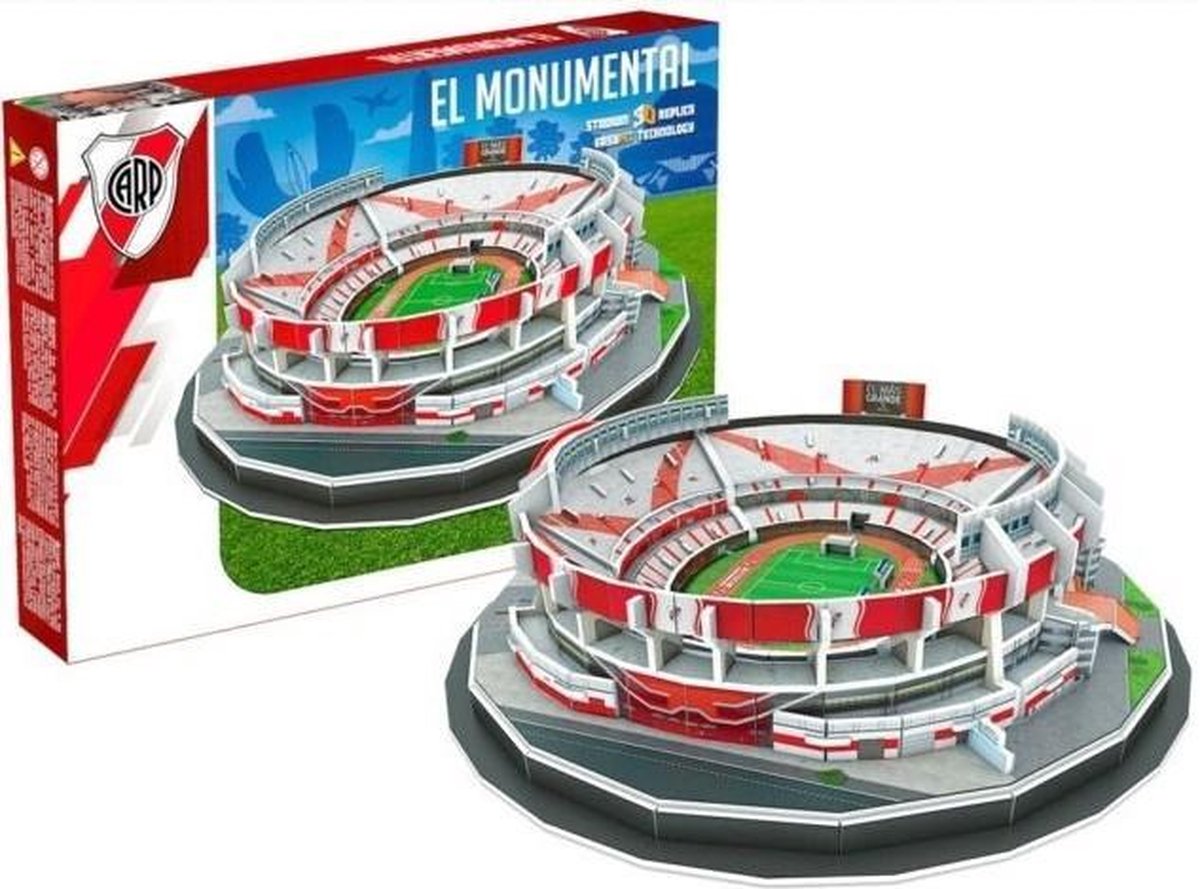 Nanostad 3d-puzzel El Monumental-stadion 108 Stukjes