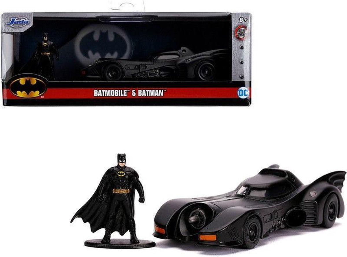 Batmobile & Batman Figurine DC